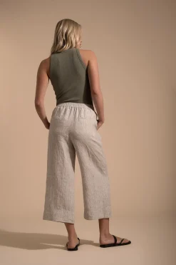 Elementary High Tide Linen Crop