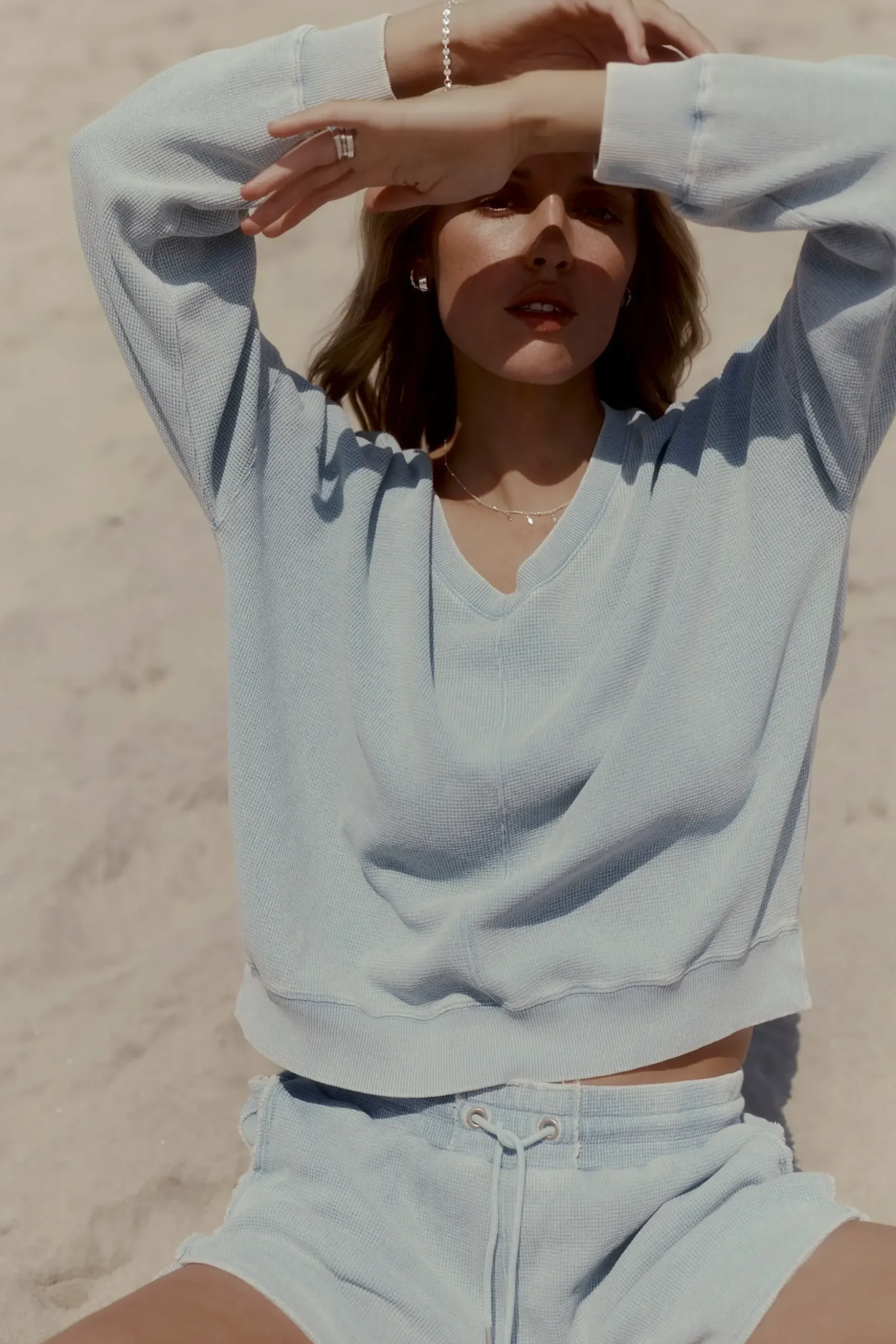 Elementary Kailani Seam Detail Sweater