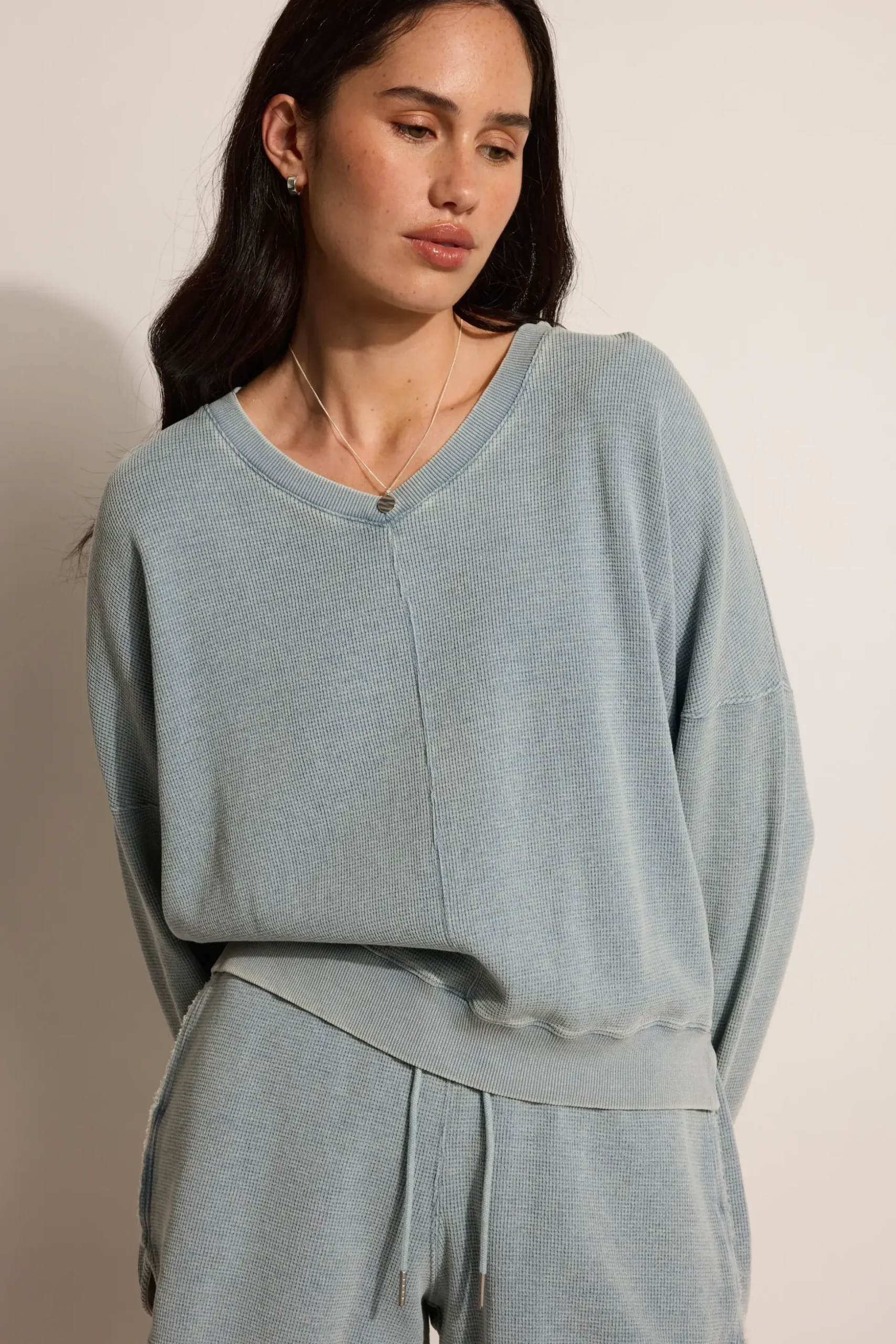 Elementary Kailani Seam Detail Sweater