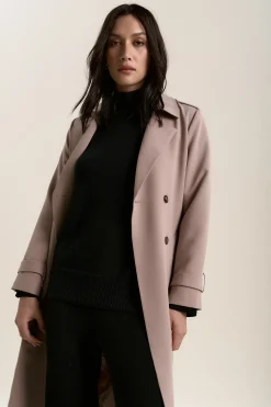 Elementary Knitted Funnel Neck