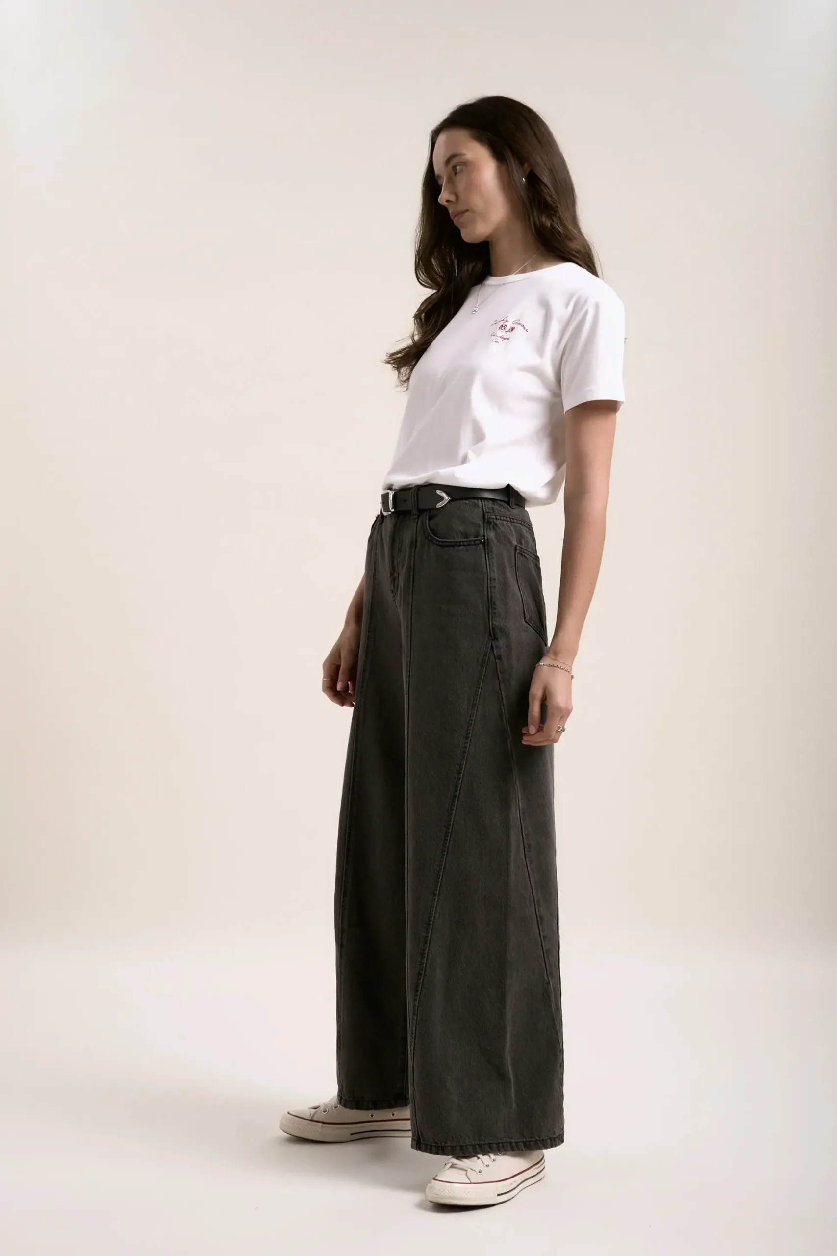 Elementary Lisbon Panel Detail Jeans