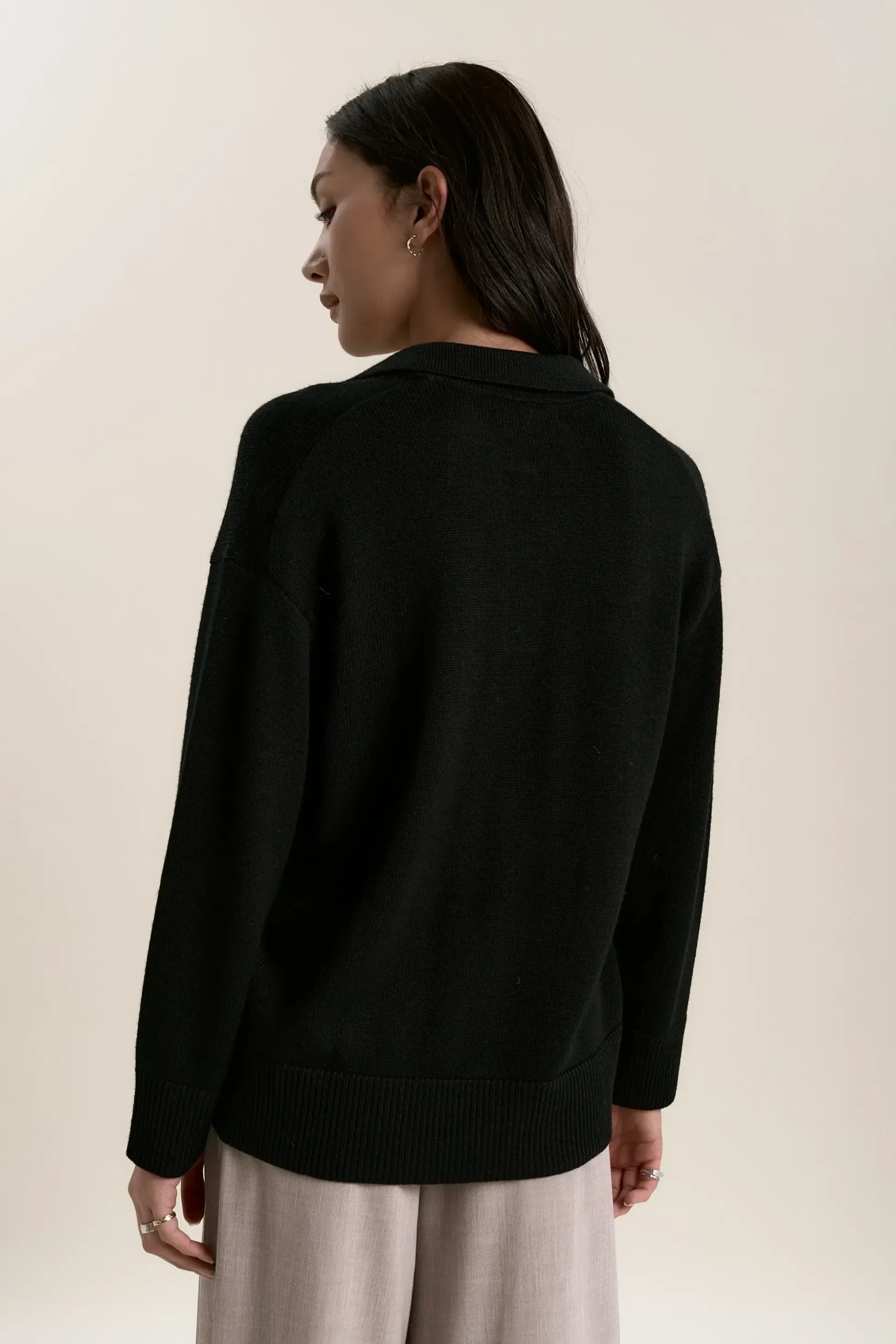 Elementary Merino Henley Sweater