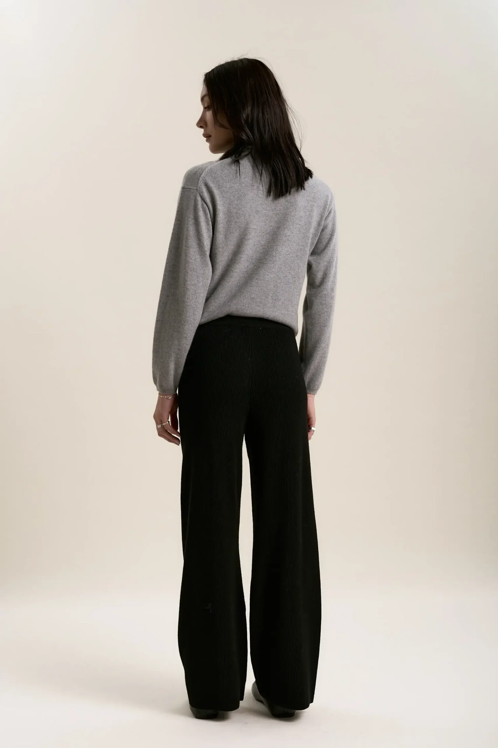 Elementary Merino Wide Leg Jogger