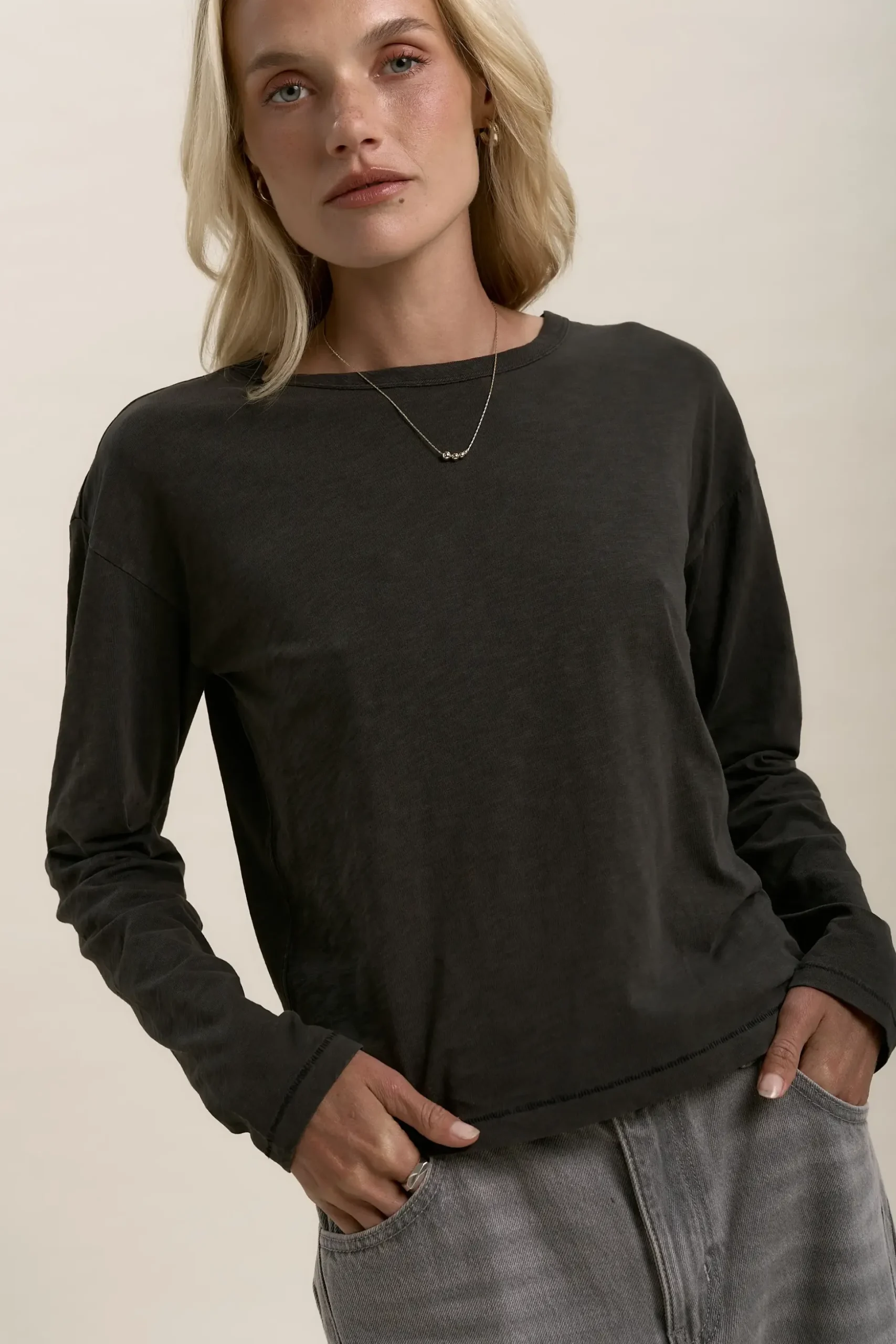 Elementary Relaxed Long Sleeve Tee