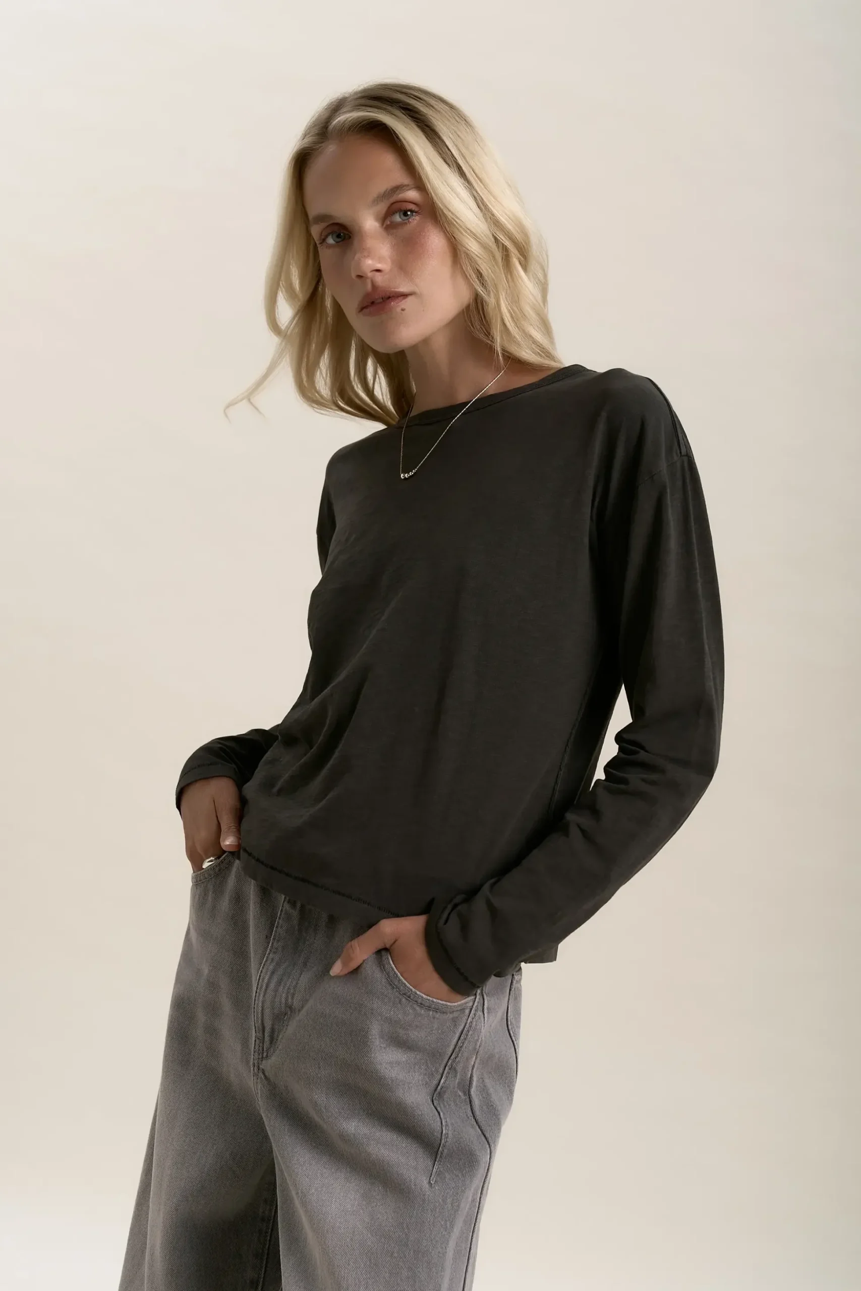 Elementary Relaxed Long Sleeve Tee