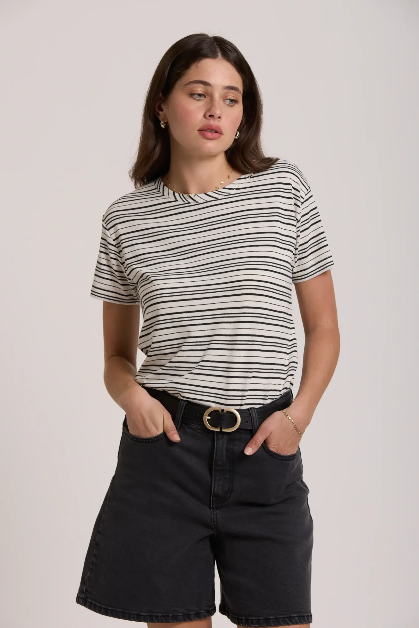 Elementary Sawyer Hemp Blend Crew Neck Tee