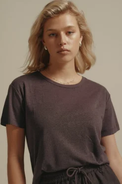 Elementary Sawyer Hemp Blend Crew Neck Tee