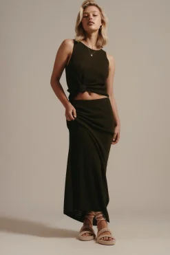 Elementary Saylor Knitted Maxi Skirt