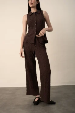 Elementary Textured Pants