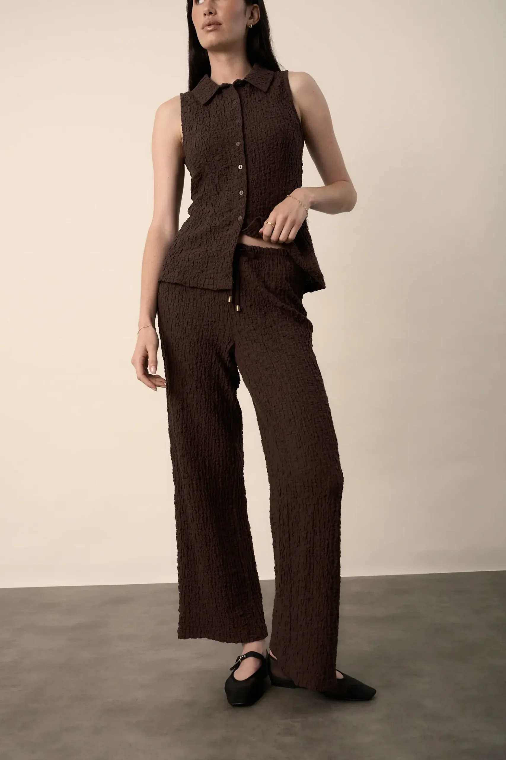 Elementary Textured Pants