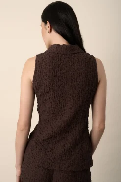 Elementary Textured Vest