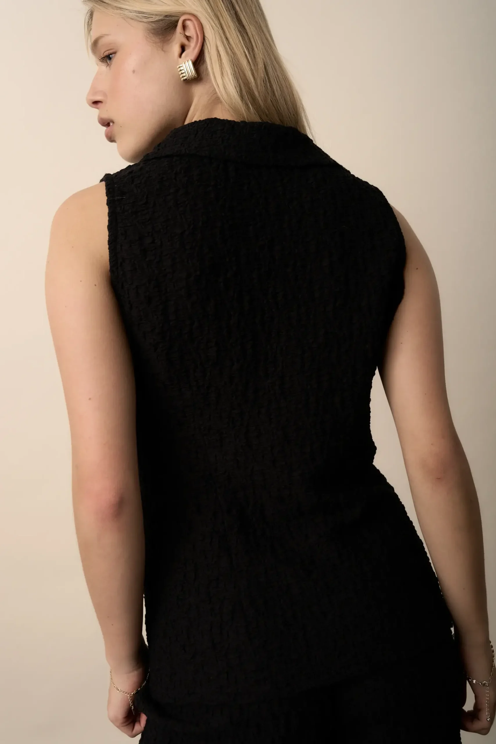 Elementary Textured Vest