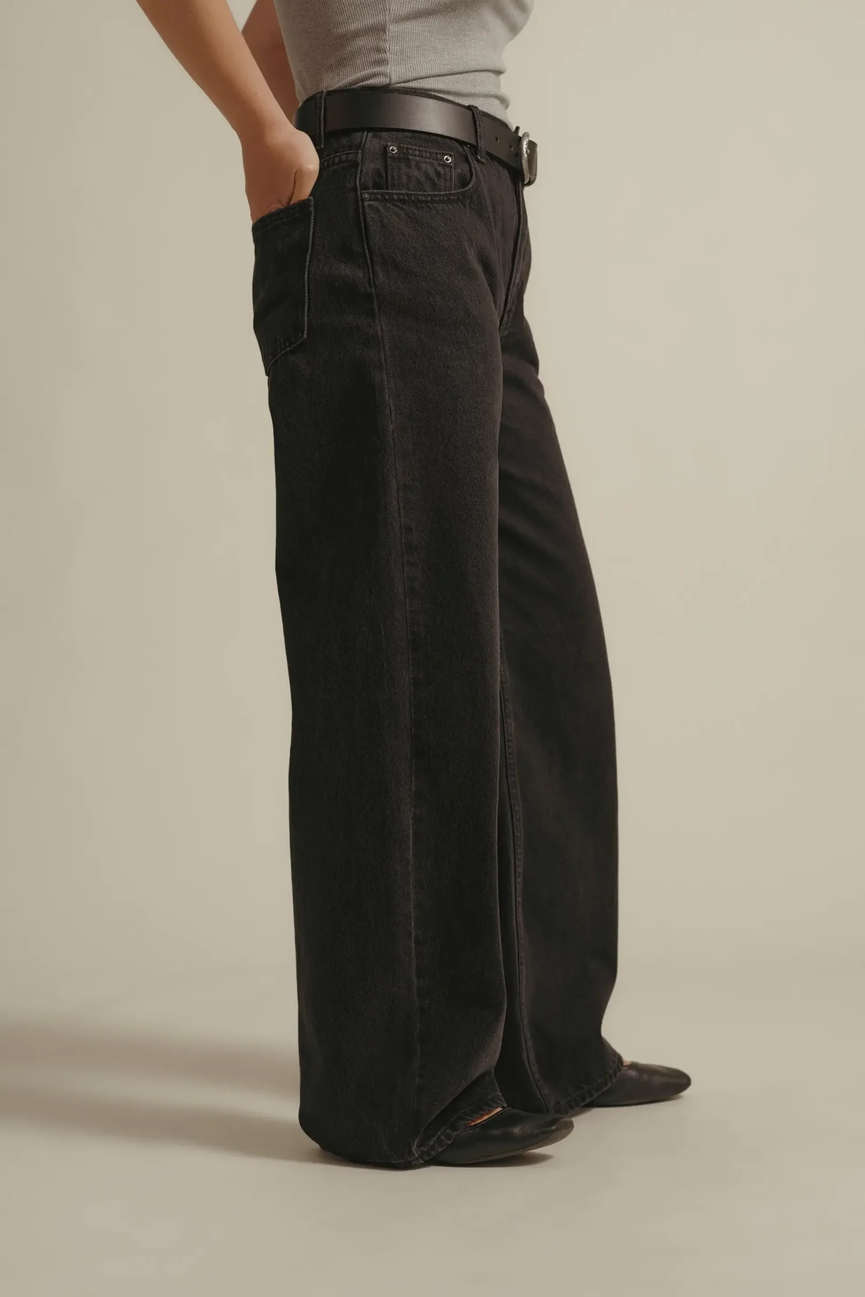 Elementary Valencia Baggy Wide Jeans