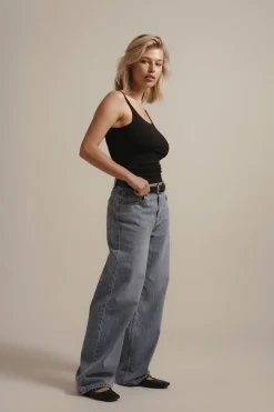 Elementary Valencia Baggy Wide Jeans