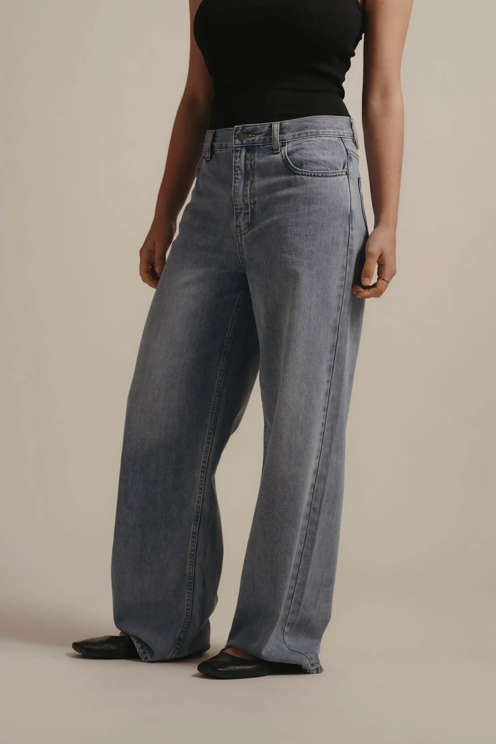 Elementary Valencia Baggy Wide Jeans