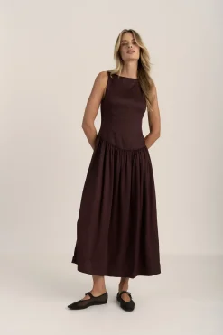 Elena Drop Waist Dress
