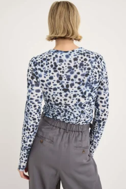 Elise Long Sleeve Mesh Top