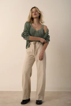Ely Tie Detail Jeans