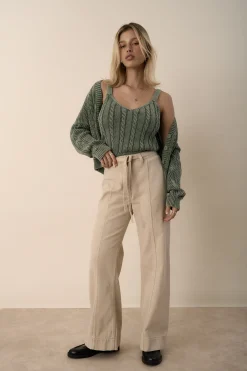 Ely Tie Detail Jeans