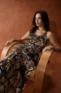 Emma Shirred Dress