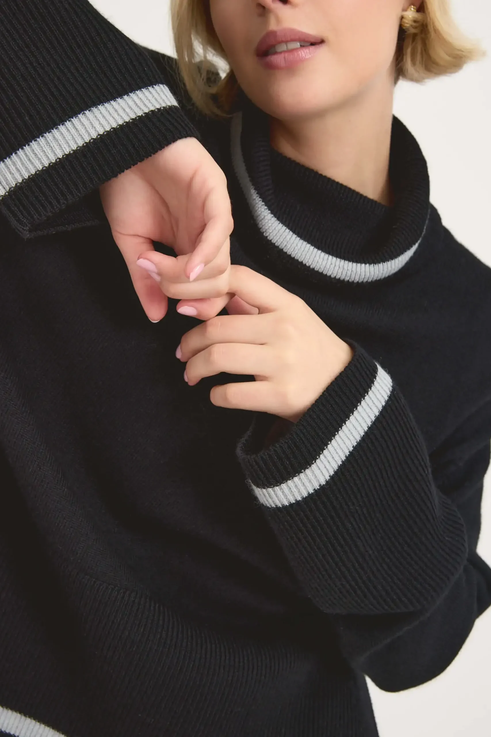 Fallon ZQ Merino Roll Neck Sweater