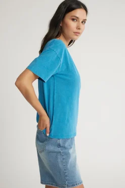 Finley Organic Cotton V Neck Tee