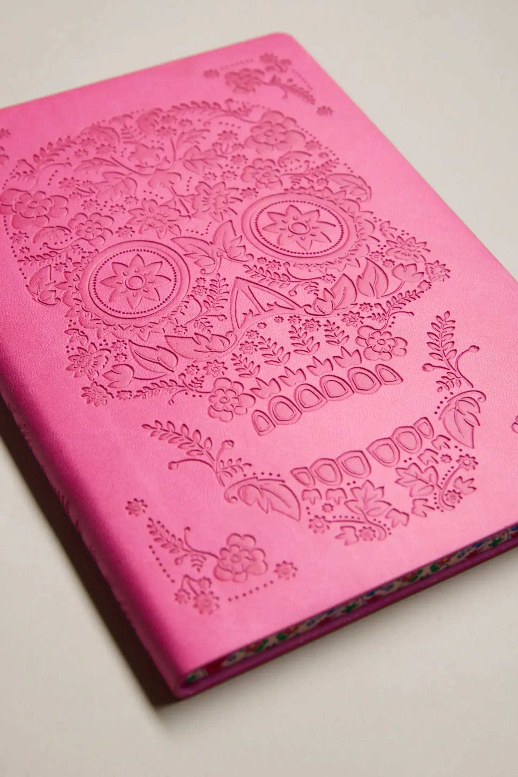 Flower Skull Artisan Notebook