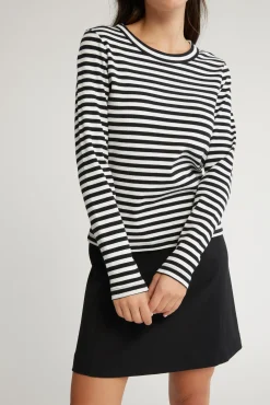 George Cotton Rib Long Sleeve Tee
