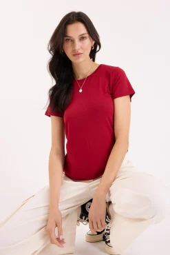 Hailey Short Sleeve Crew Tee