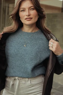 Hayley Luxe Whisper Crew Neck Sweater