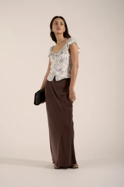 Ingrid Frill Detail Top
