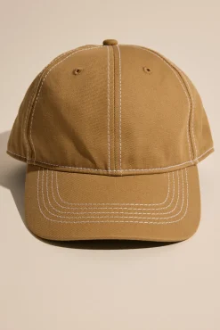 Jo Contrast Stitch Cap