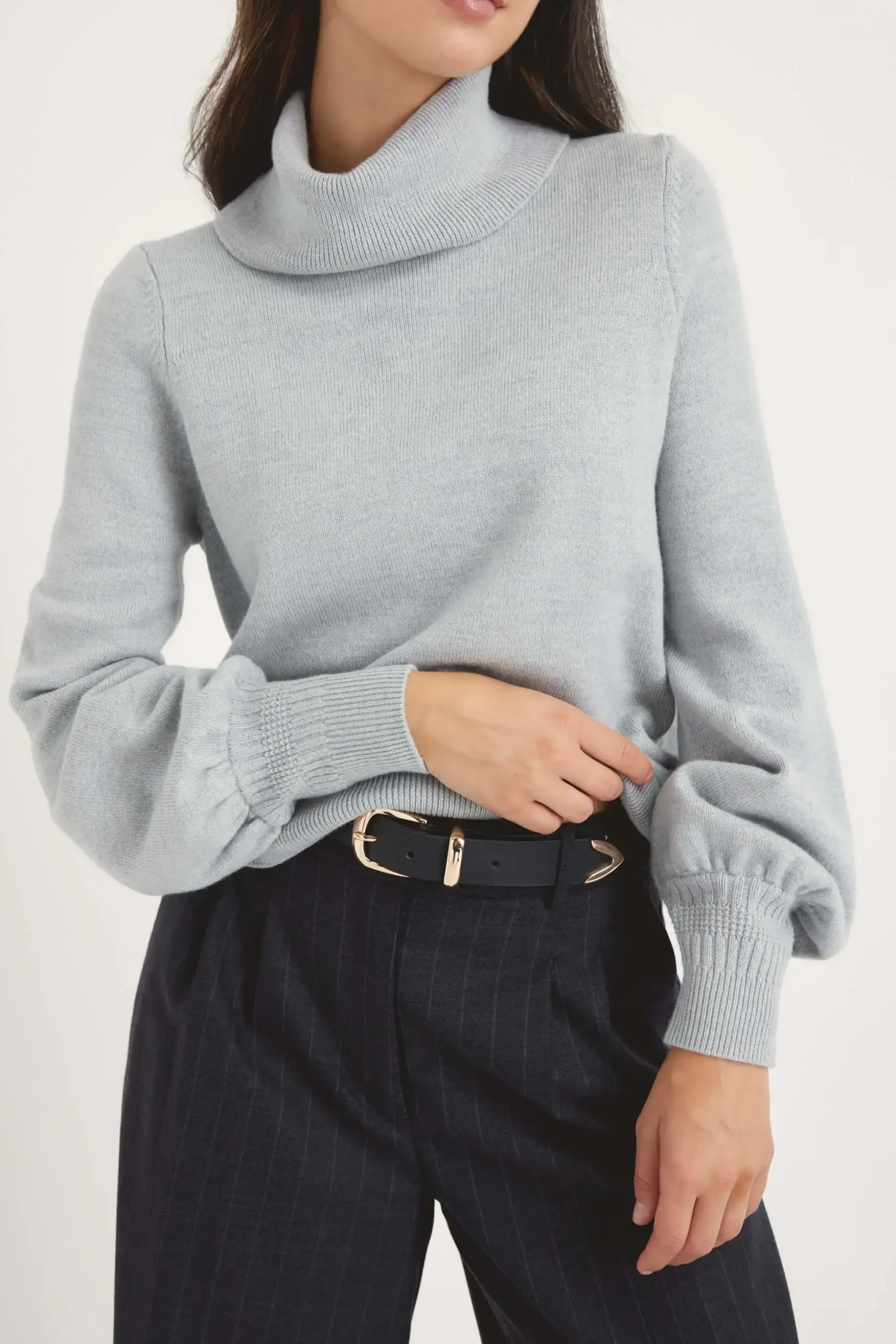 Josie ZQ Merino Roll Neck Sweater