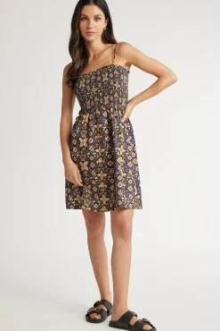 Juniper Shirred Dress