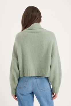 Kate Luxe Whisper Roll Neck Sweater