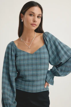 Kendall Shirred Top