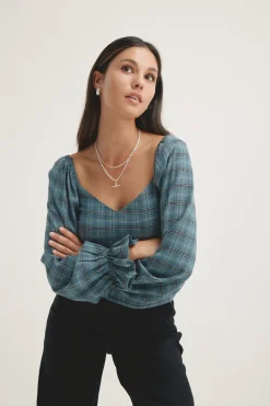 Kendall Shirred Top