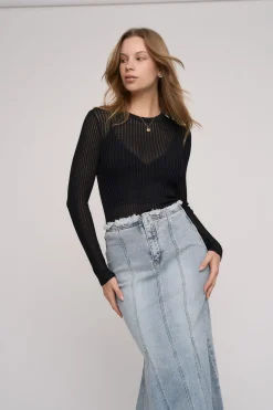 Kendra Denim Skirt