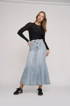 Kendra Denim Skirt