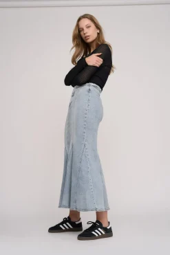Kendra Denim Skirt