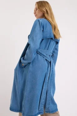Kenzie Denim Trench