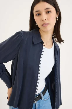 Kiara Button Front Blouse