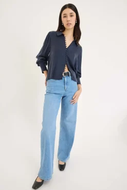 Kiara Button Front Blouse