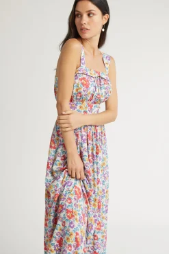 Kimberly Pleat Detail Dress