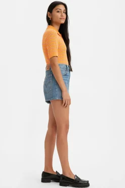 Levi's High Waisted Mom Short