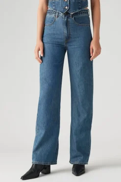 Levi's Ribcage Braided Wide Leg Jeans