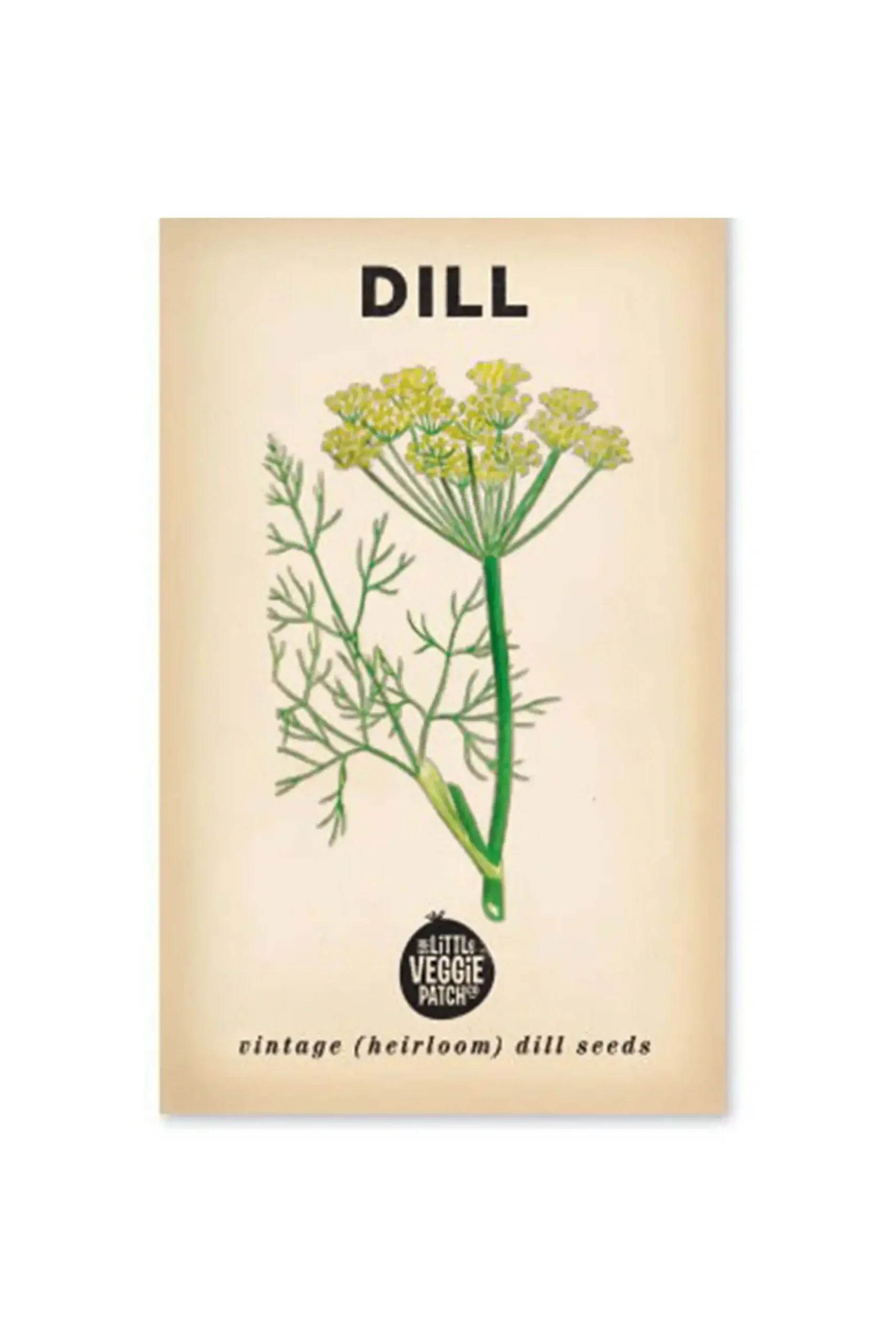 Little Vege Patch Heirloom Dill Seeds