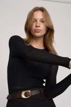 Lola Ladder Knit Layering Top