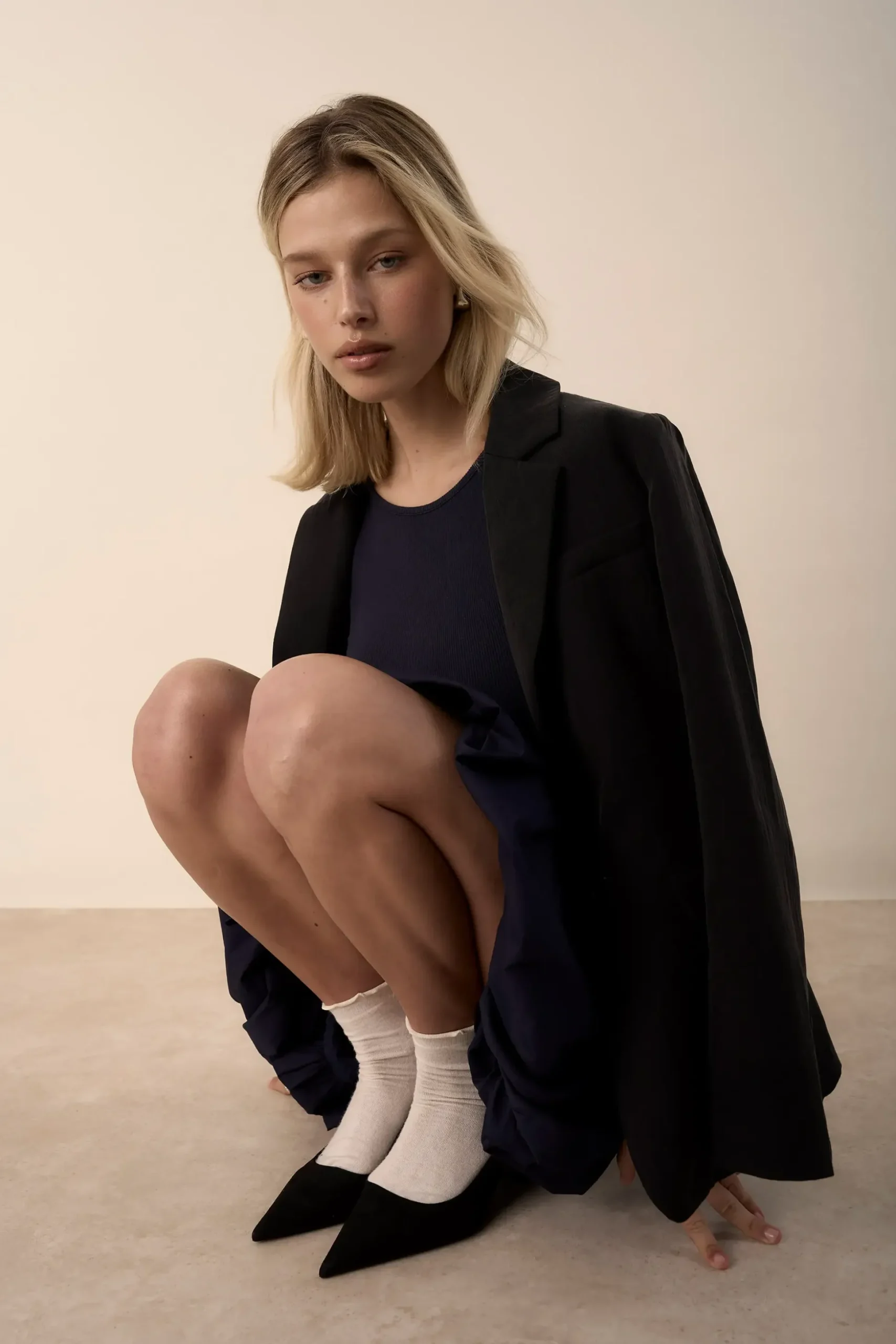 Lola Mini Bubble Hem Dress