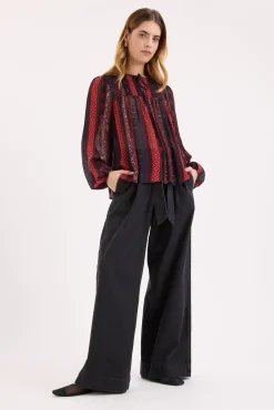 Lorelai Shirred Detail Blouse